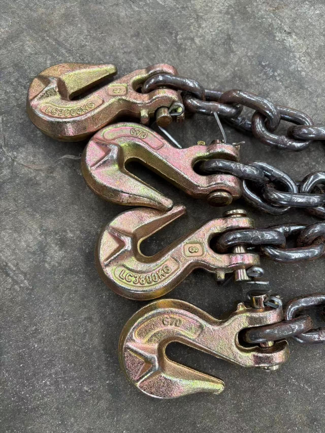 Snig Chain set rating 3T - 5m long.